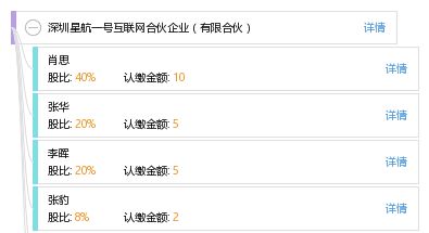深圳星航一號互聯網合伙企業(yè) 有限合伙